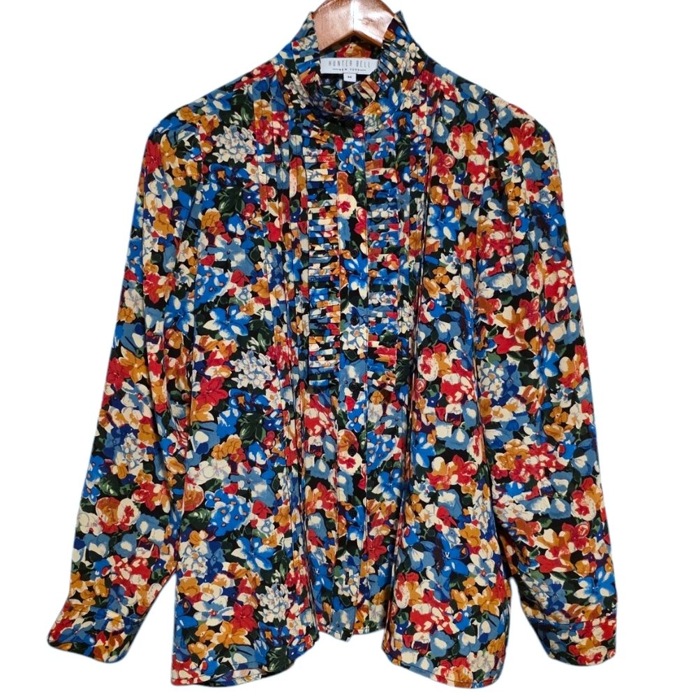 Hunter Bell Beverly Top in Wild Rose Size Medium - Picture 2 of 4